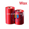 Import materials strong wax ribbon classic red color ribbon resin tape